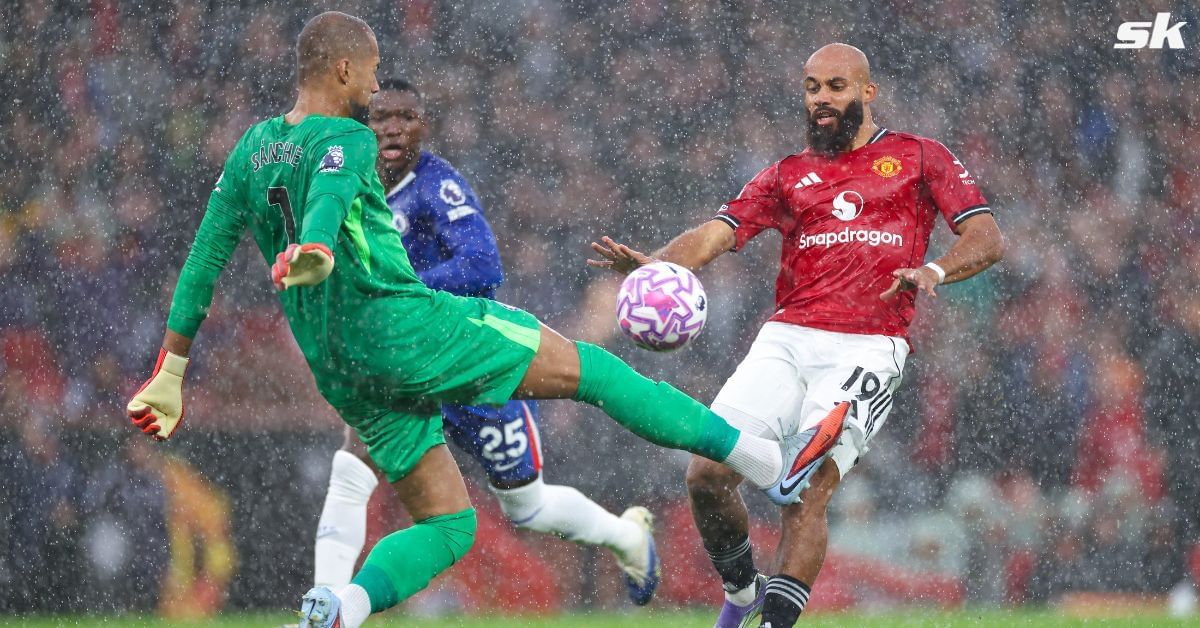 Chelsea star Robert Sanchez on red card vs Manchester United