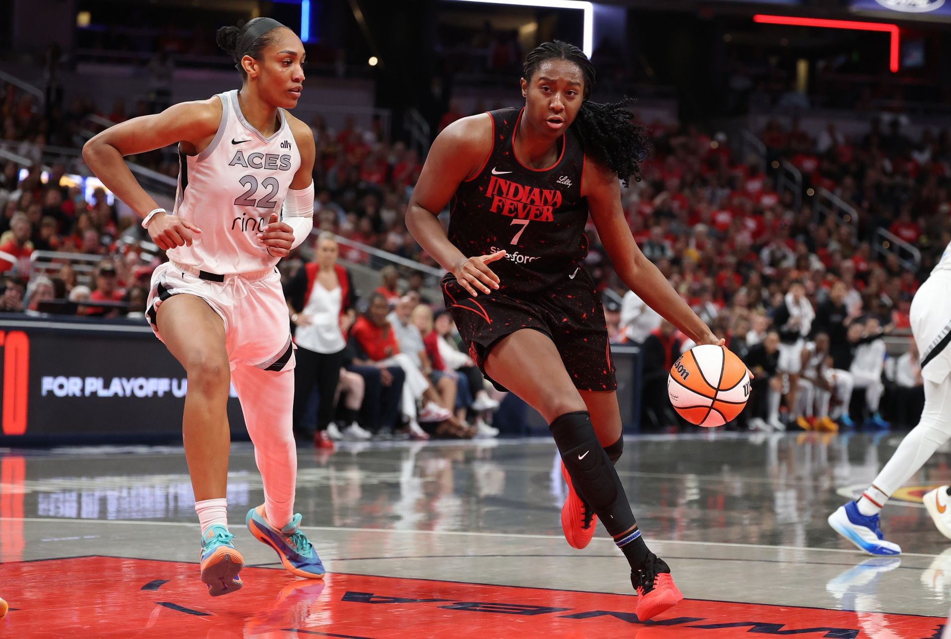 Las Vegas Aces v Indiana Fever - Game Three - Source: Getty