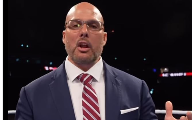 Adam Pearce announces the ban of two WWE Superstars on the RAW after Clash in Paris 2025
