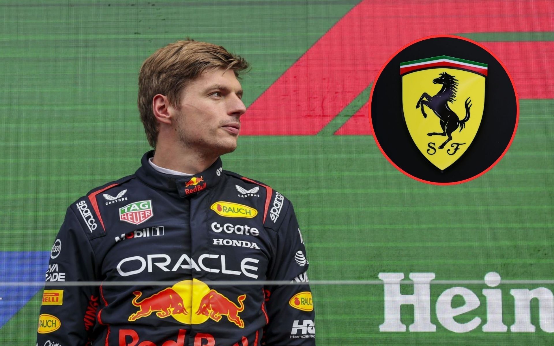 Max Verstappen and Ferrari