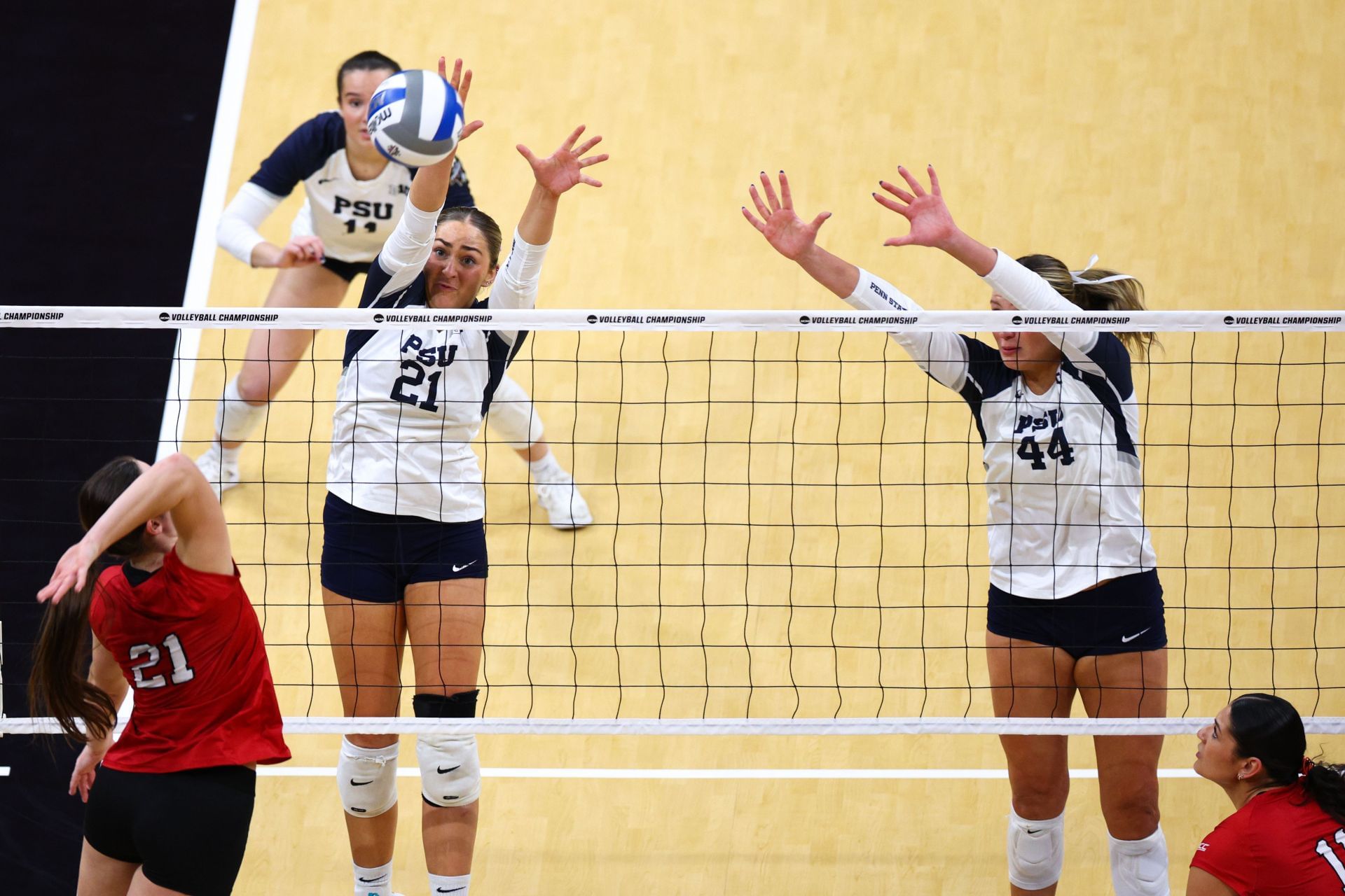 Izzy Starck competes in the 2024 Division I Women&#039;s Volleyball Championship - Source: Getty
