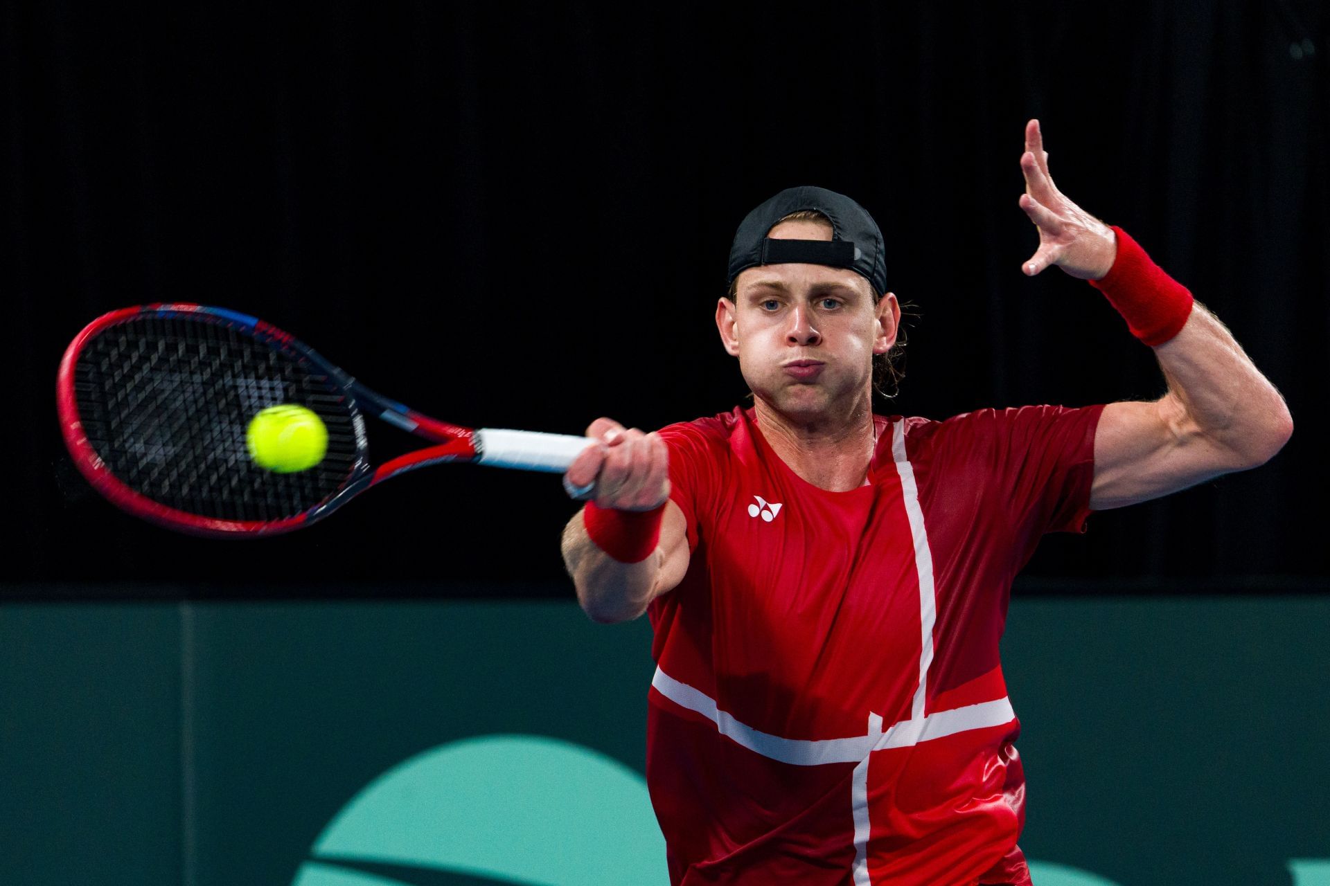 Zizou Bergs at the Davis Cup 2025. (Photo: Getty)