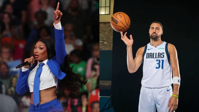 "I’m not going to talk about that" - Klay Thompson deflects wild question on Megan Thee Stallion at Mavericks media day