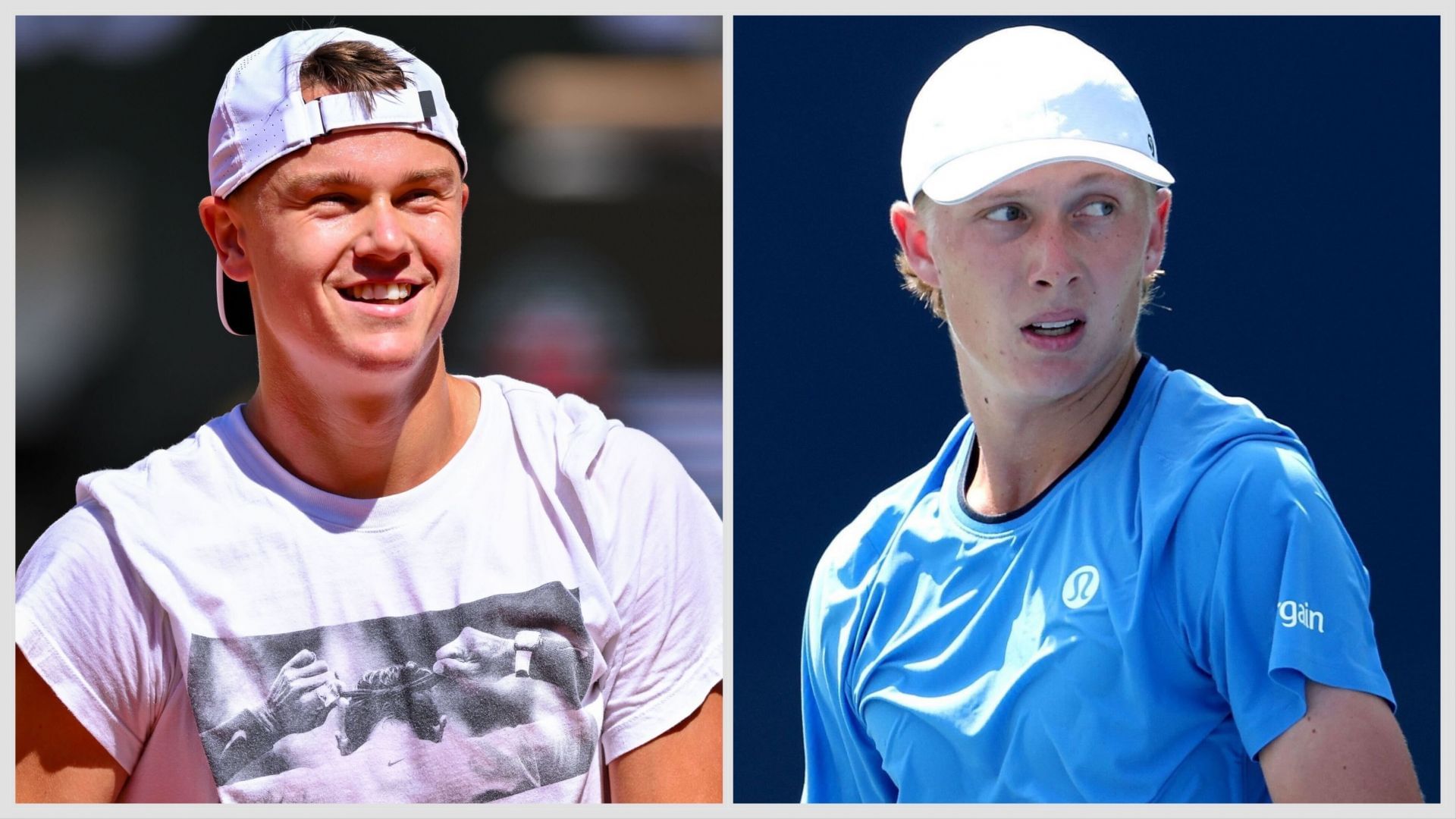 Holger Rune vs Ethan Quinn is one of the second-round matches at the Japan Open 2025. (Photos: Getty)