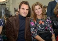 Roger Federer pictured with his wife Mirka in 2017|Image Source: Getty