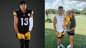 Scotty Miller's wife Jenna drops 1-word reaction to pre-game moment before Steelers' 24-21 win over Vikings