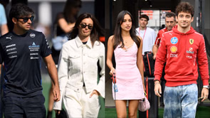 Charles Leclerc's girlfriend Alexandra Saint Mleux and Carlos Sainz's partner Rebecca Donaldson set fashion statement in the F1 Italian GP paddock