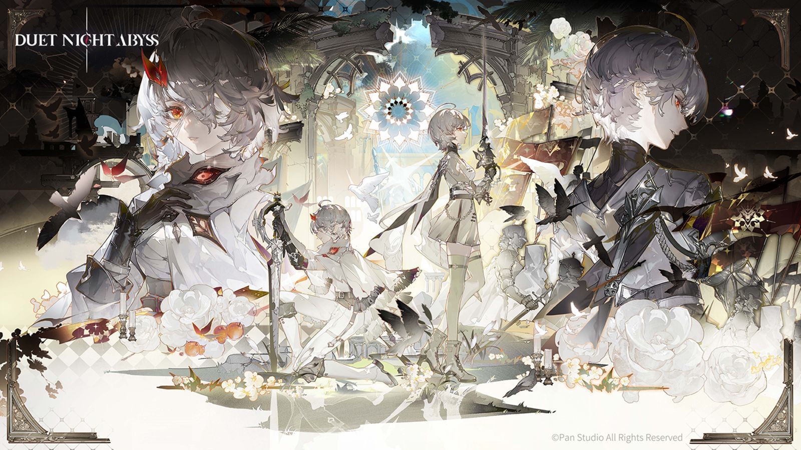 All Duet Night Abyss main characters (Image via Pan Studio)