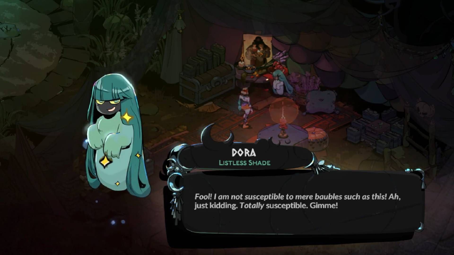 Dora is the friend of Melinoe (Image via Supergiant Games || YouTube@Video Game News)