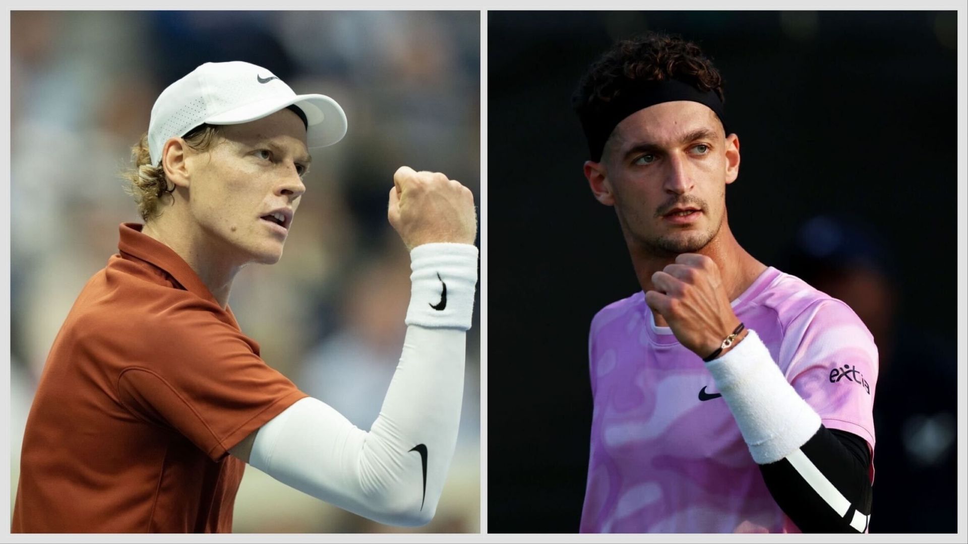 Jannik Sinner vs Terence Atmane is one of the second-round matches at the China Open 2025. (Photos: Getty)