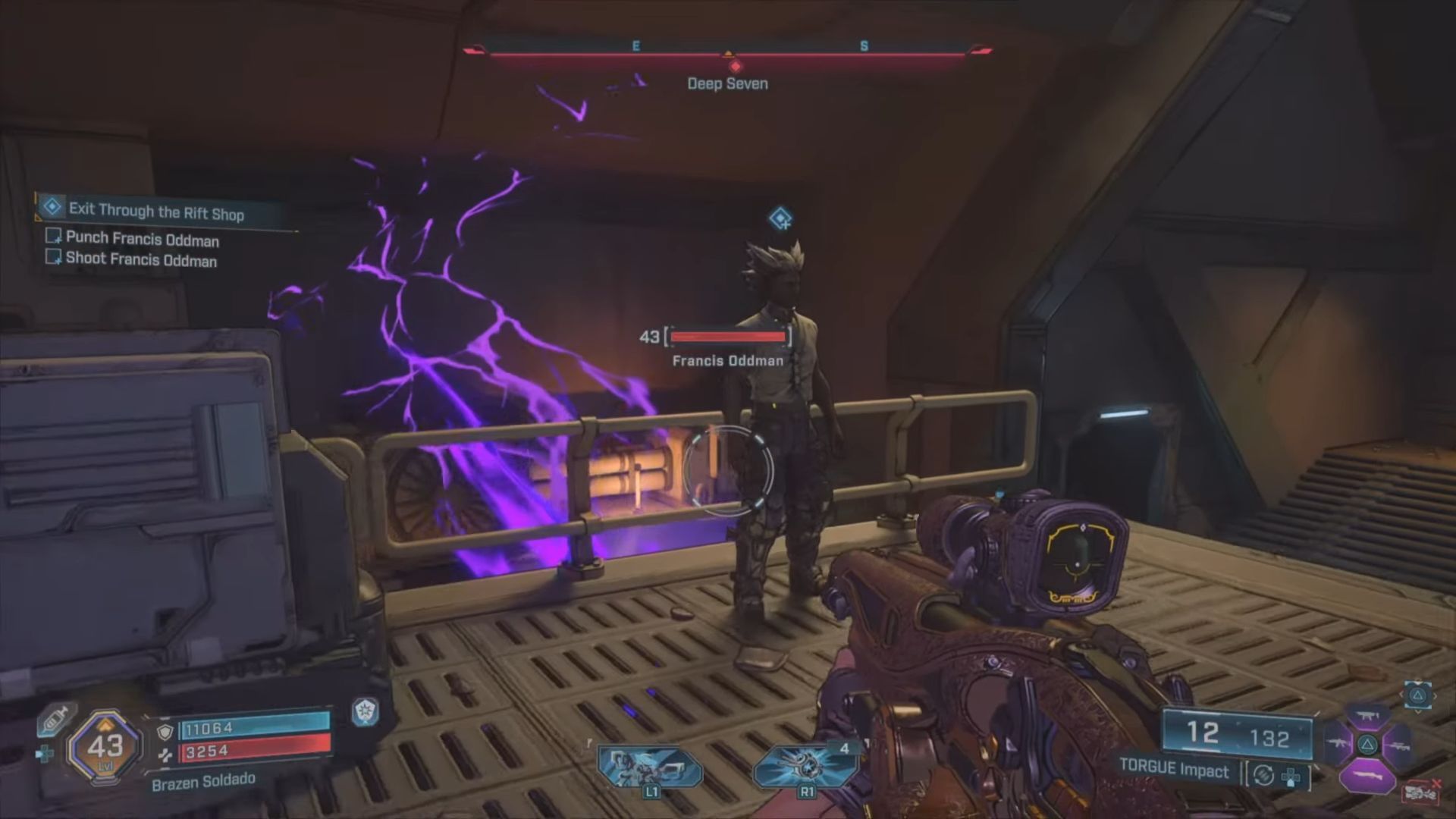 You should punch Francis Oddman in Borderlands 4 (Image 2k | YouTube/Manugames92)