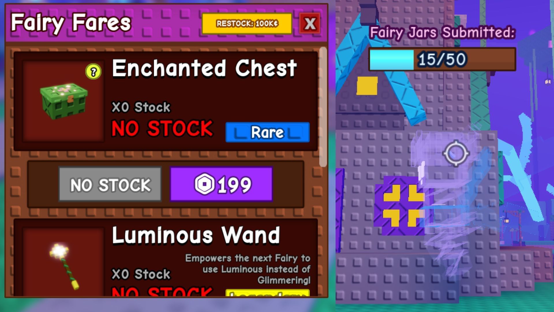 Obtain Pyracantha from the Enchanted Chest (Image via Roblox)