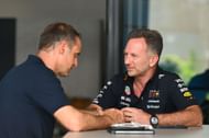 Oliver Mintzlaff and Christian Horner at the Saudi Arabian Grand Prix - Source: Getty