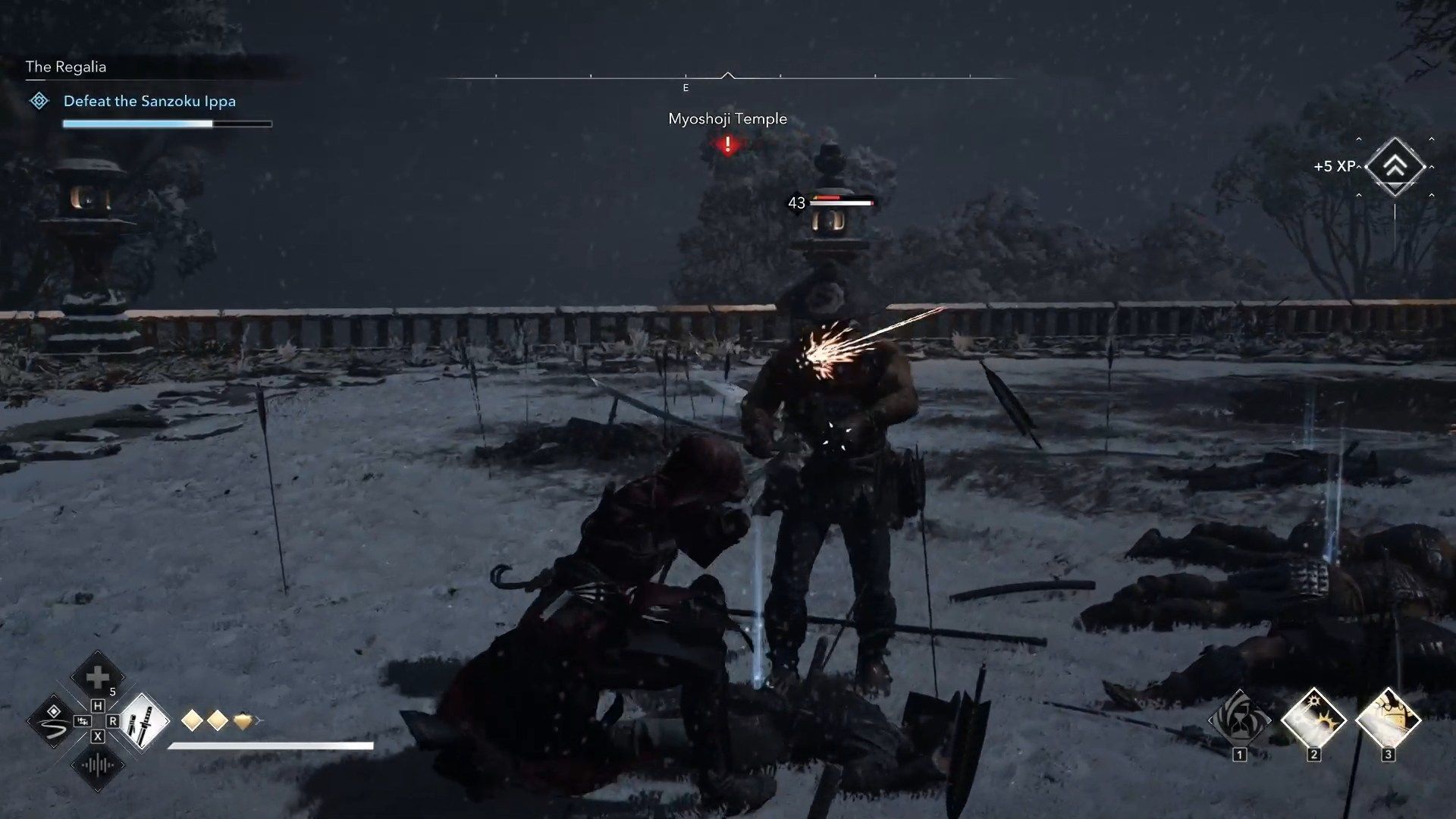 Eliminate the enemies to proceed (Image via Ubisoft)