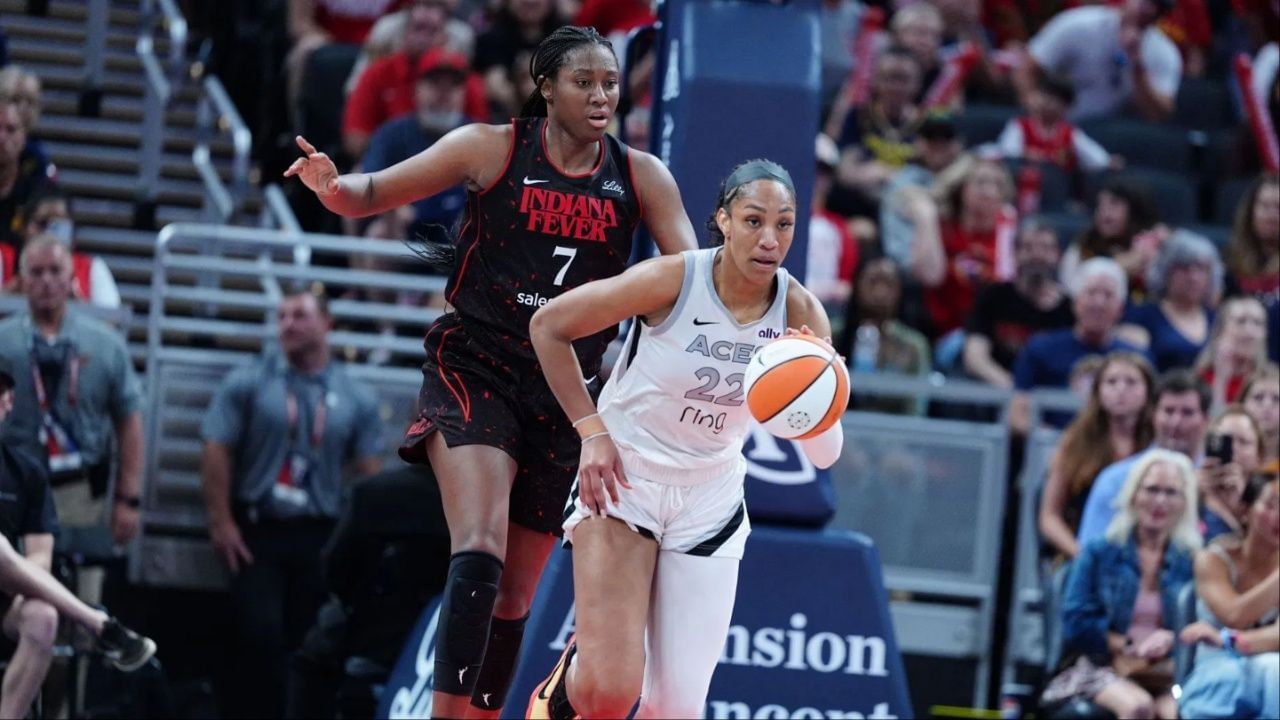 Indiana Fever vs Las Vegas Aces Player Stats and Box Score Game 1, 2025 WNBA Playoffs Semi-Finals [Picture Credit: Getty]