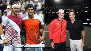 WATCH: Carlos Alcaraz warmly greets Casper Ruud, Joao Fonseca meets 'idol' Roger Federer as ATP stars arrive in San Francisco for Laver Cup