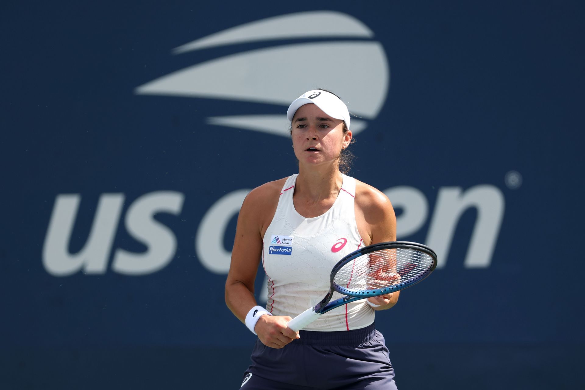 Caroline Dolehide at the US Open 2025. (Photo: Getty)