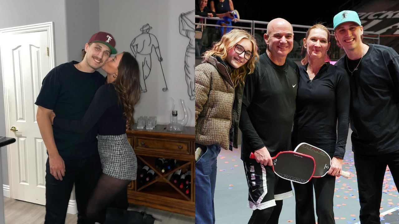 Andre Agassi and Steffi Graf