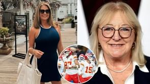 Travis Kelce and Patrick Mahomes' mothers Donna and Randi link up at 1587 Prime, calling themselves “proud moms” while showing off new keepsakes