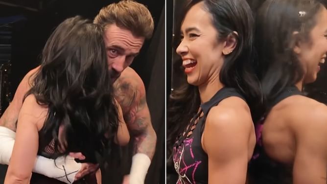 Unseen footage of CM Punk, AJ Lee, and top female star at WWE Wrestlepalooza