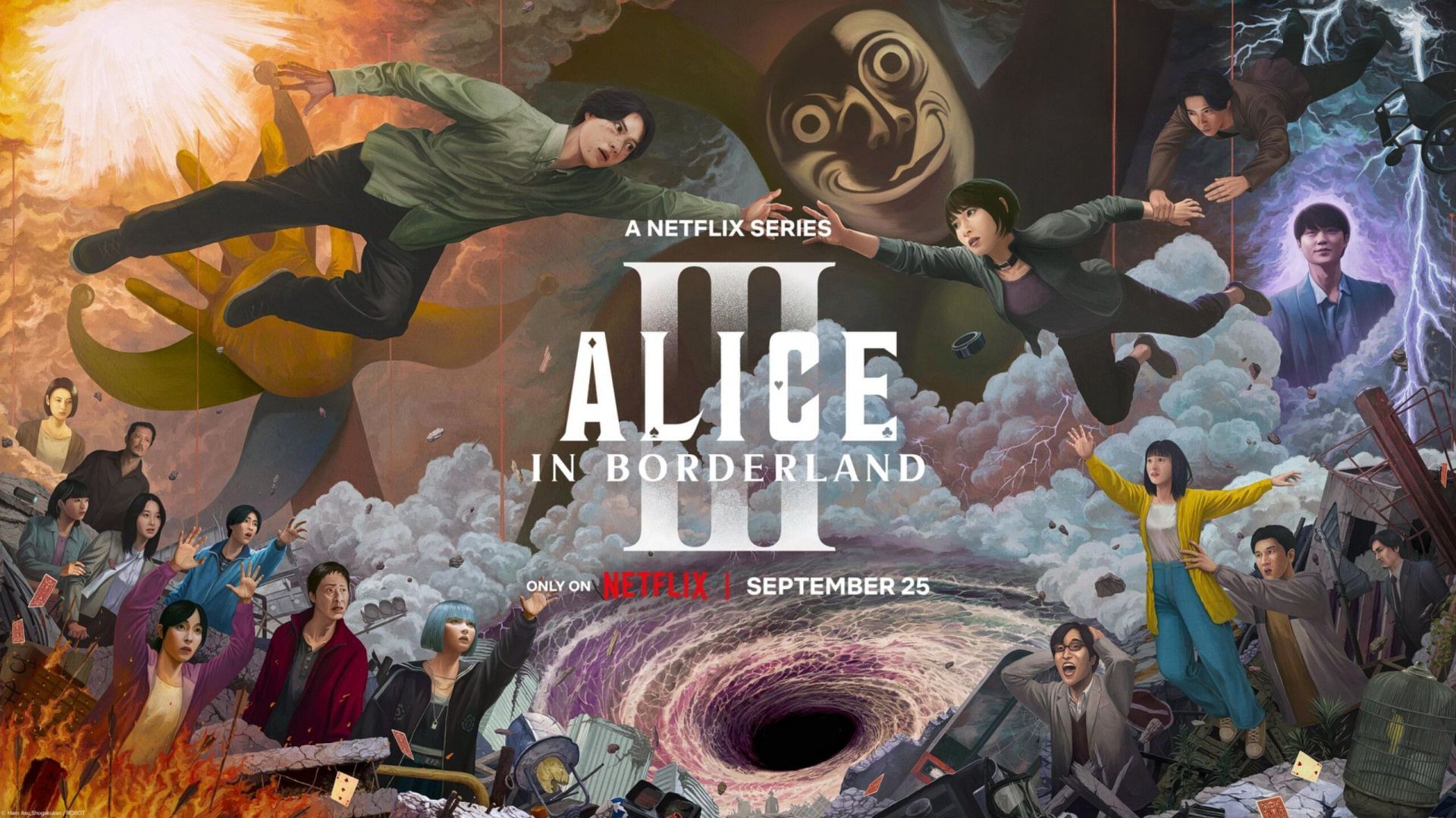 Alice in Borderland Season 3 poster (Image via X/@netflix)