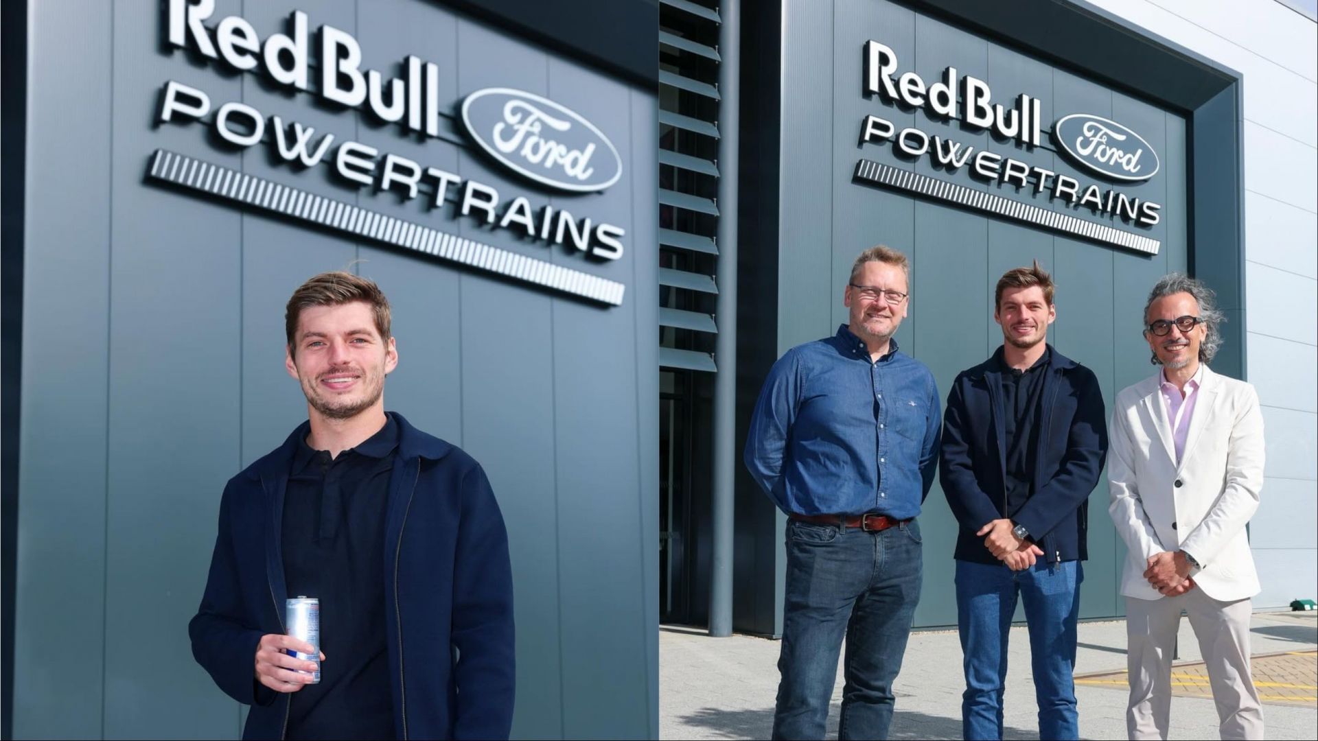 Image credits: Instagram/@redbullracing, Max Verstappen and Laurent Mekies at the RBPT facility