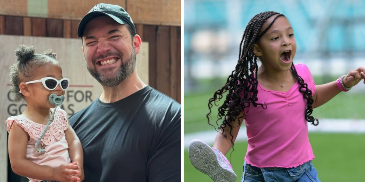 Serena Williams and Alexis Ohanian daughers - Getty and Alexis Ohanian Instagram 