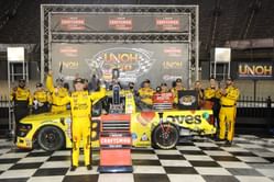 Who won the NASCAR Truck Series race today at Bristol? Full results from the 2025 UNOH 250