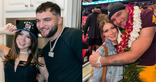 IN PIC: Cam Skattebo’s GF Chloe Rodriguez pays loving tribute to Giants RB via custom gameday outfit for Chargers clash