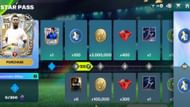 Snippet showing EA FC Mobile 2nd Anniversary Star Pass rewards (Image via EA Sports)