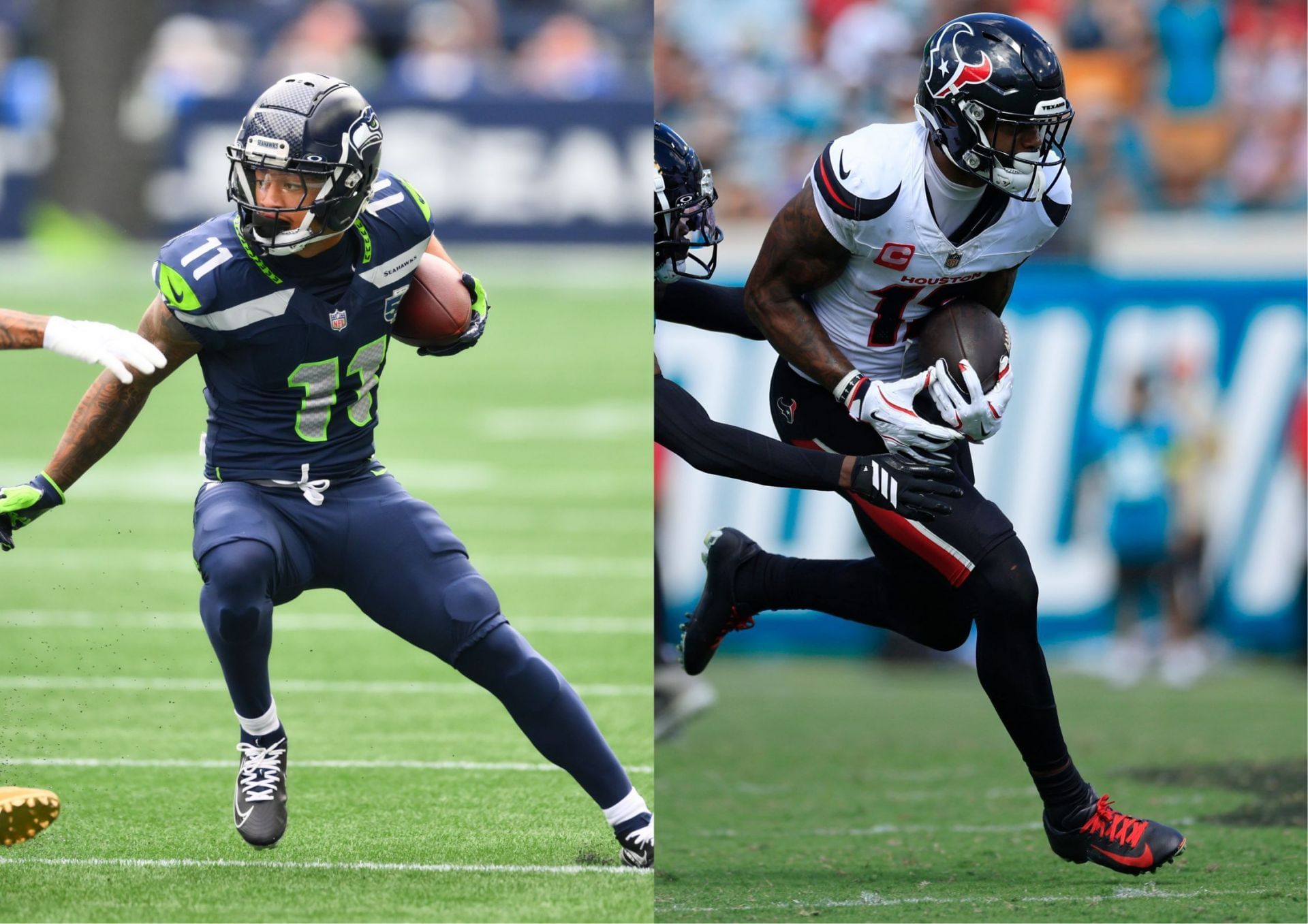 Week 4 Fantasy Football WR Rankings and Picks feat. Jaxon Smith-Njigba, Nico Collins, and more