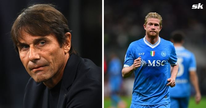 “He picked the wrong person to be upset with” - Antonio Conte responds to De Bruyne’s reaction to substitution in Napoli loss vs Milan