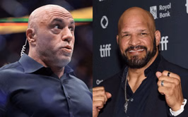 "How did you get it out of the country?" - Joe Rogan floored by 'The Smashing Machine' Mark Kerr’s biggest Pride FC payday in Japan