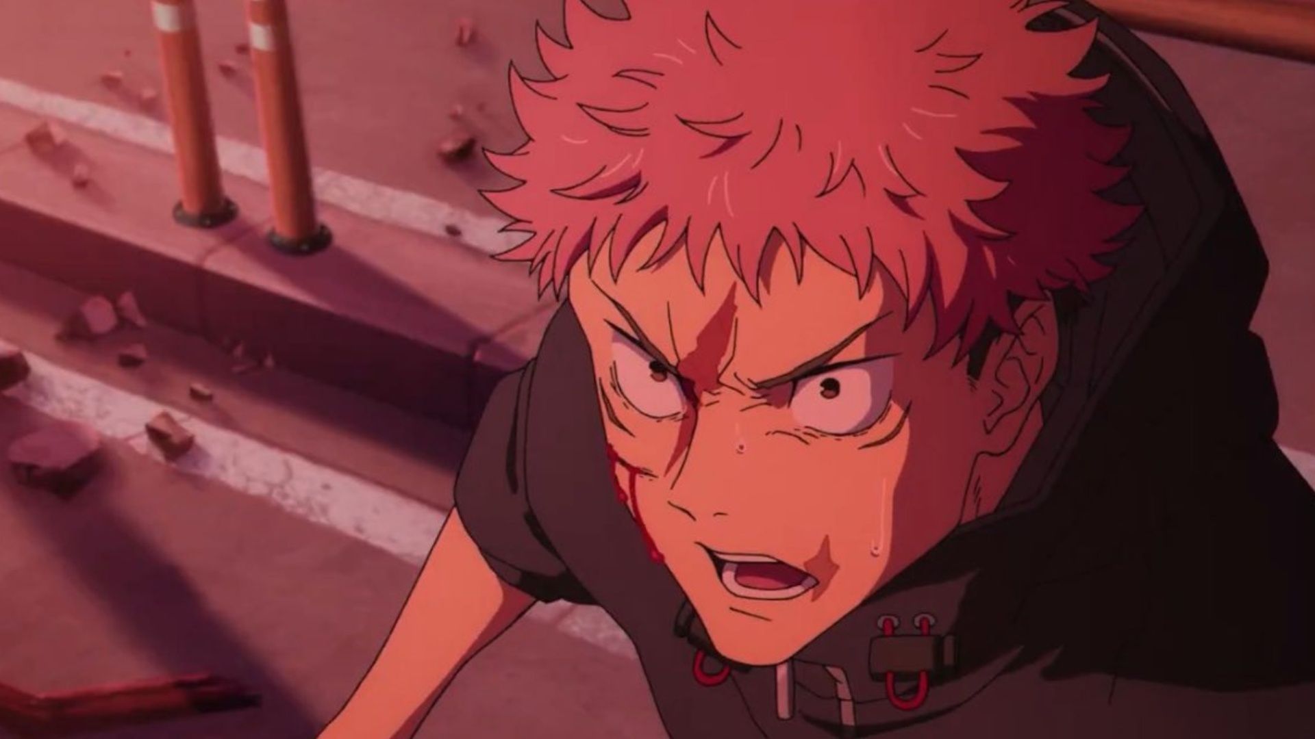Yuji Itadori as seen in Jujutsu Kaisen season 3 (Image via MAPPA)