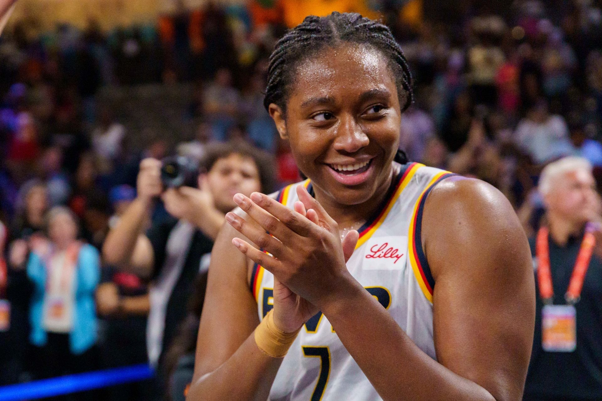 Indiana Fever v Atlanta Dream - Game Three - Source: Getty