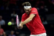 Taylor Fritz at the Laver Cup 2025 - Source: Getty