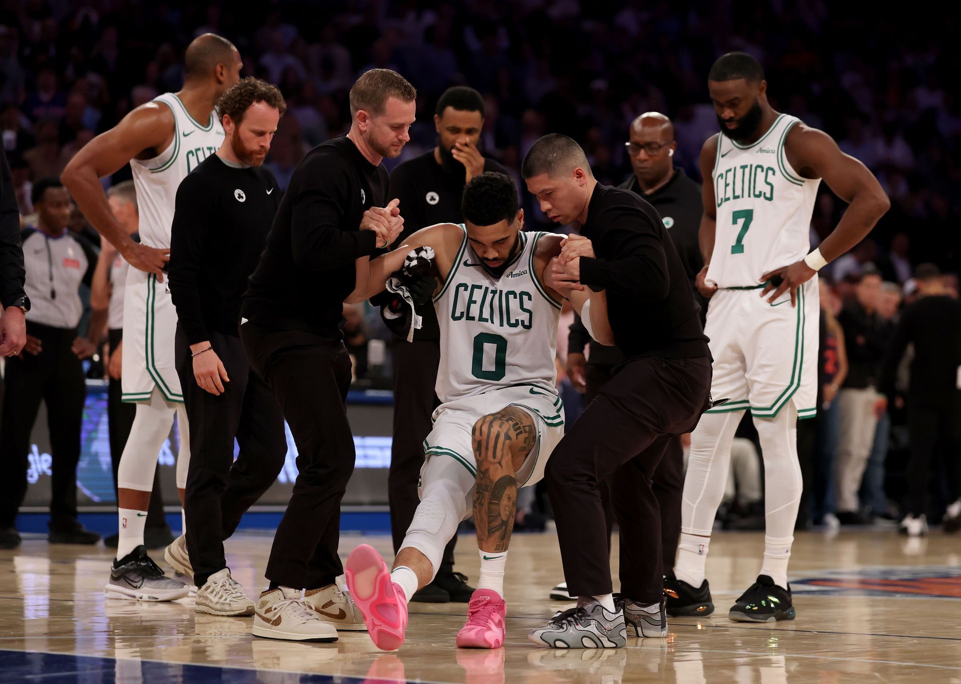 Boston Celtics v New York Knicks - Game Four - Source: Getty