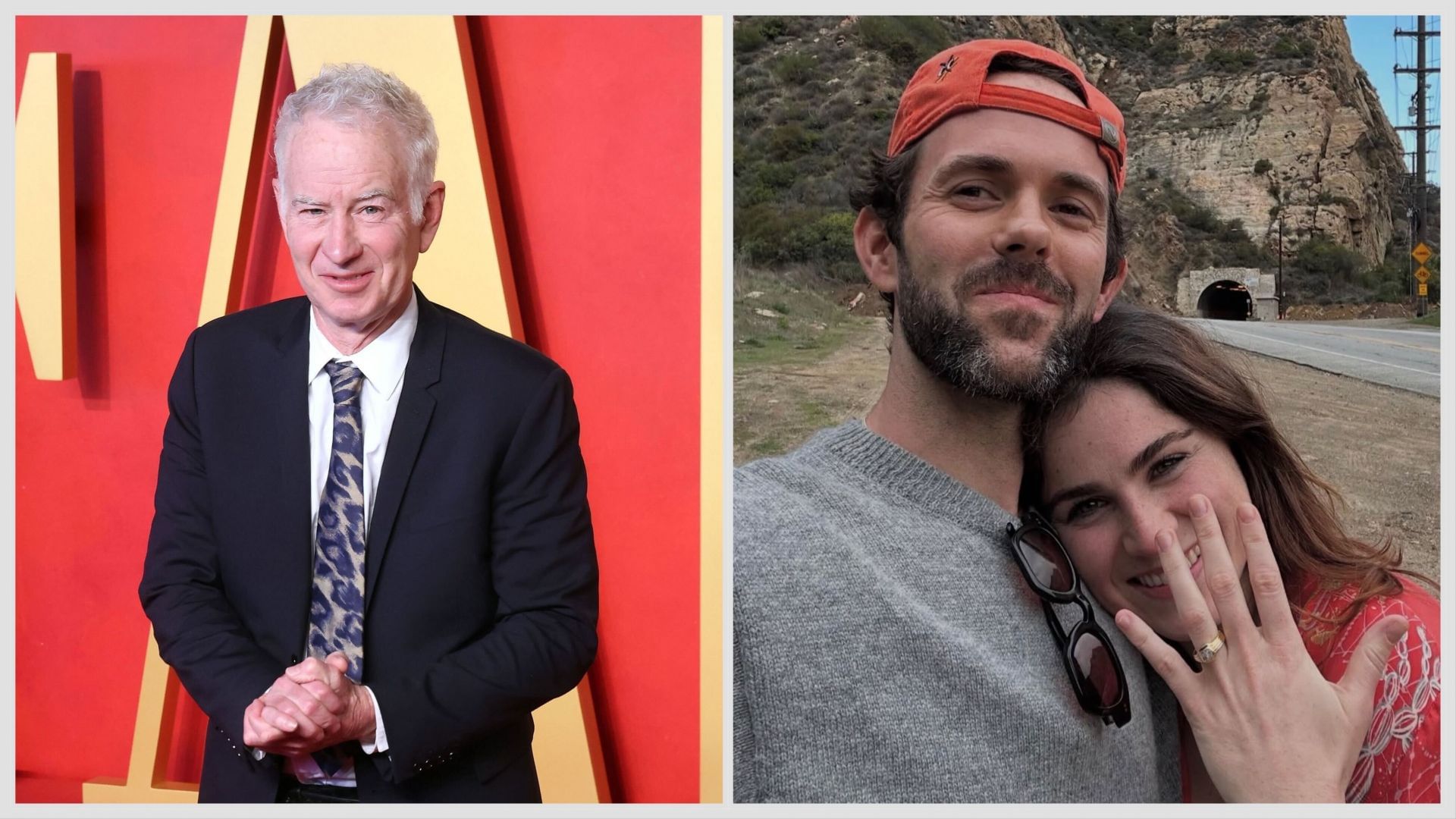John McEnroe, Emily McEnroe and Timothy