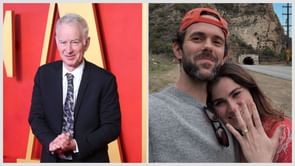 John McEnroe's ex-wife Tatum O'Neal shows her love to their daughter Emily & her fiancé Timothy as trio get together for adorable family photoshoot