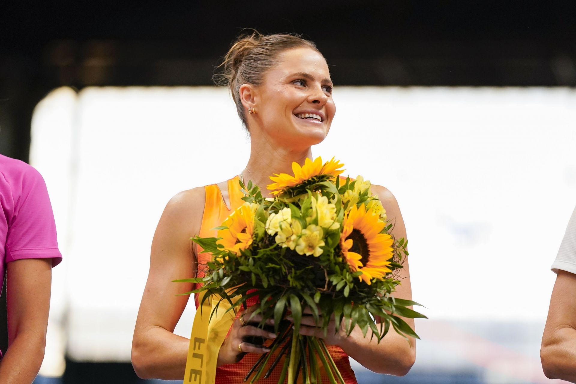 Nina Kennedy at the Wanda Diamond League 2024 - Source: Getty