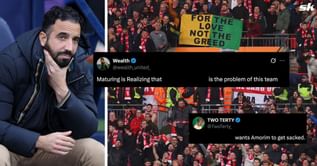 “He’s an absolute disgrace”, “Wants Amorim to get sacked” - Fans slam ‘useless’ Manchester United star after 3-1 loss to Brentford