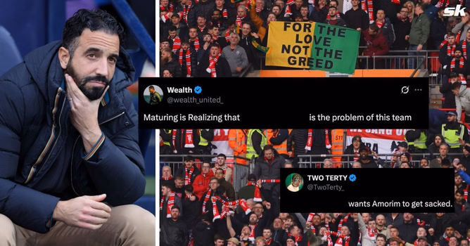 “He’s an absolute disgrace”, “Wants Amorim to get sacked” - Fans slam ‘useless’ Manchester United star after 3-1 loss to Brentford