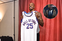 "We did not always eye to eye" - Dwight Howard hilariously squashes beef with Shaquille O'Neal as Lakers legend shows up for his HOF night