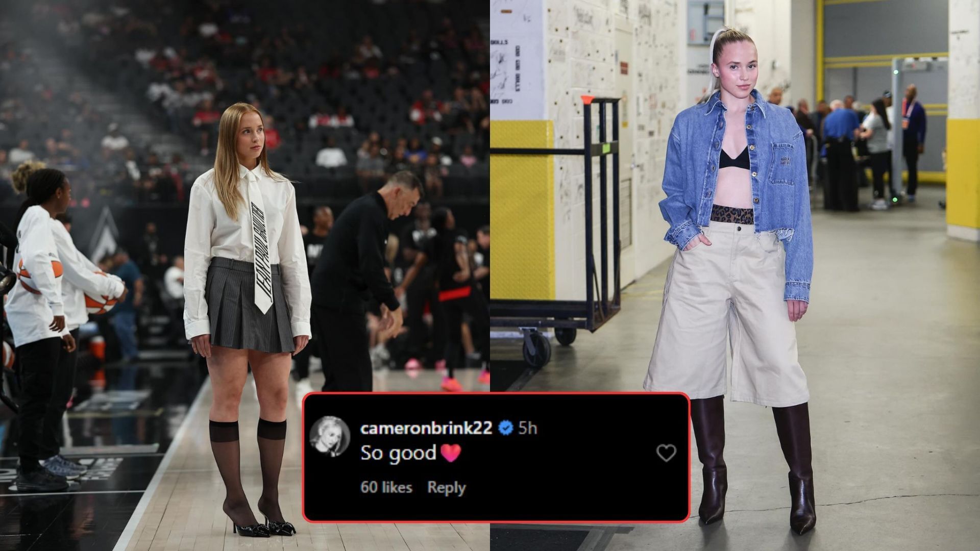 Cameron Brink admires Hailey Van Lith&#039;s fashion game after Sky guard shares 9 striking pictures