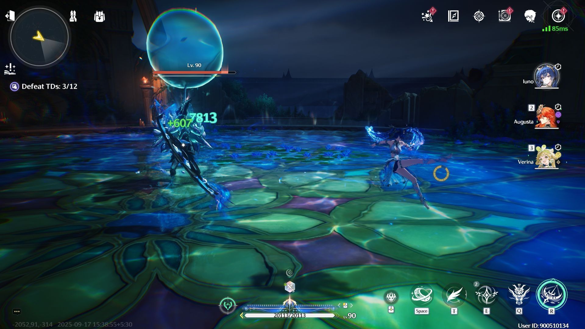 Iuno in action (Image via Kuro Games)