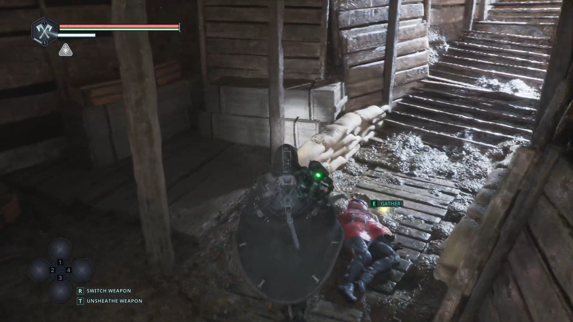 Take the key next to the sergeant (photo via nacon)