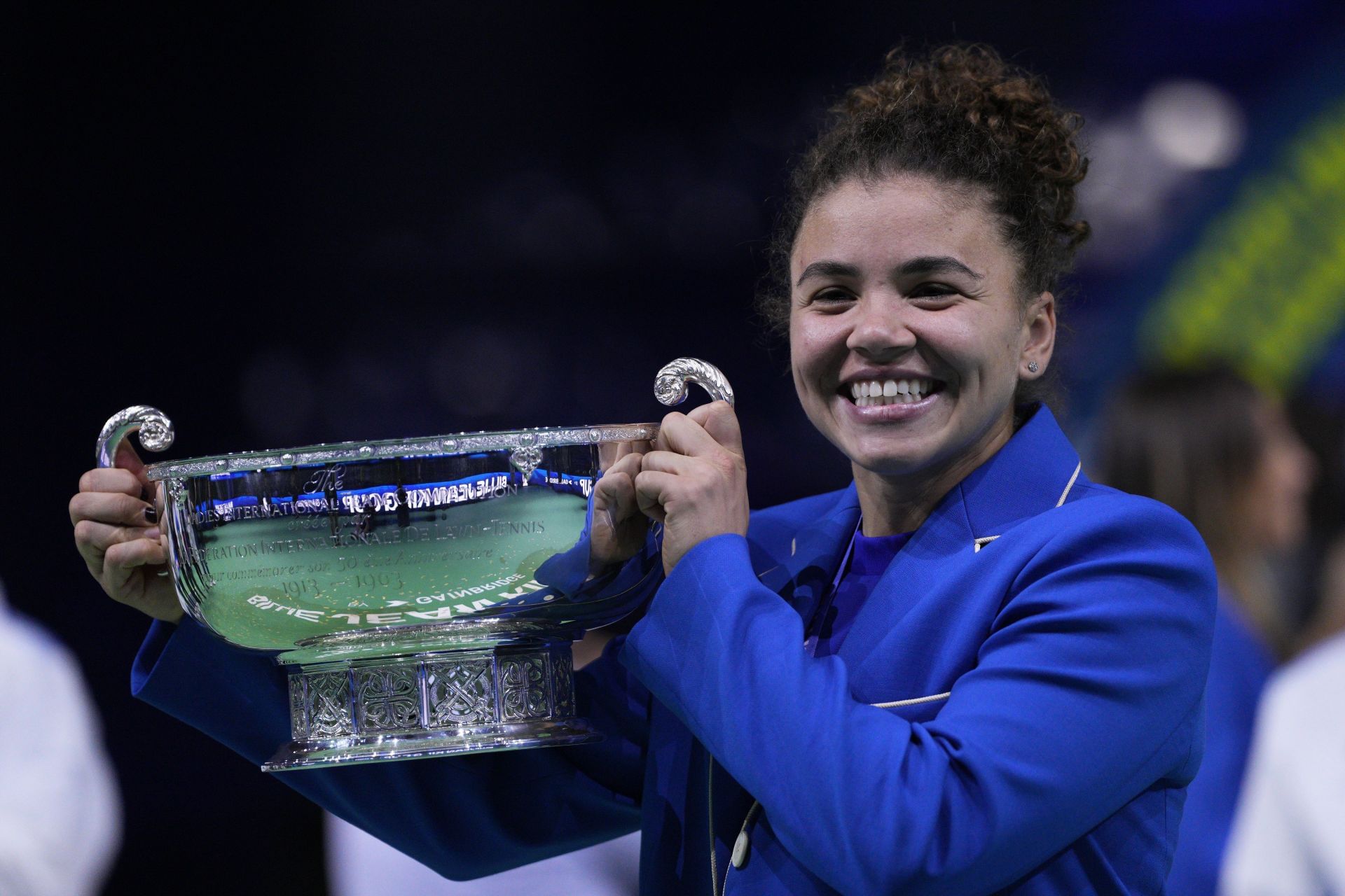 Paolini at the Billie Jean King Cup Finals last year - Slovakia v Italy: Final - Source: Getty
