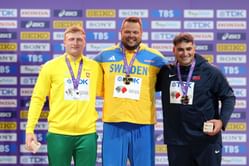 "Completely dangerous..lack of professionalism from organizers"- Fans react as men's discus held at World Athletics Championships in wet conditions