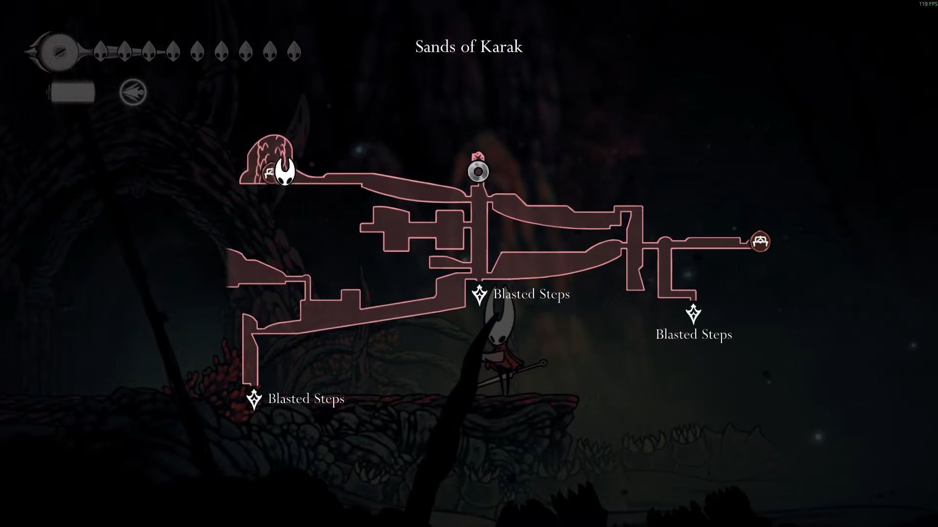 Conchcutter location in Hollow Knight Silksong (Image via Team Cherry || YouTube@/LoganZ)