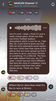 Source: @NASCAR on Instagram